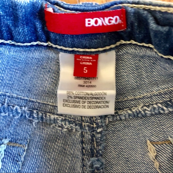 Lace cut off distressed shorts 💙 5 - Picture 3 of 6